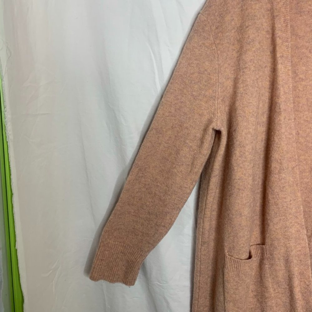 Madewell Kent Coziest Cardigan Alpaca Wool blend pink cardigan Medium - Picture 6 of 14